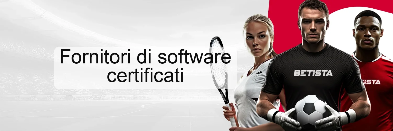 Fornitori di software certificati